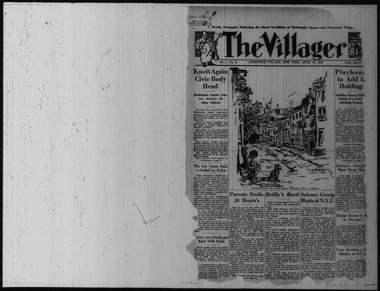 The Villager, Vol. 1, no. 2