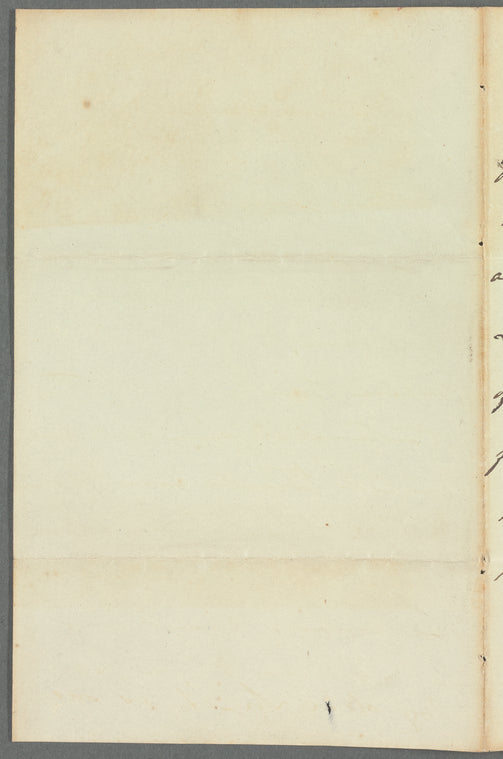 Augustus Frederick D'Este to "My dear Sir," autograph letter signed