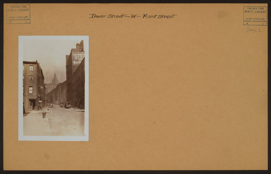 Manhattan: Dover Street - Front Street