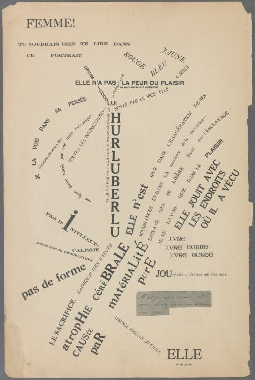 Femme! : Tu voudrais bien te lire dans ce portrait...