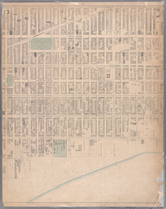 Bounded by E. Fortieth Street, First Avenue, E. Twentieth Street and Sixth Avenue