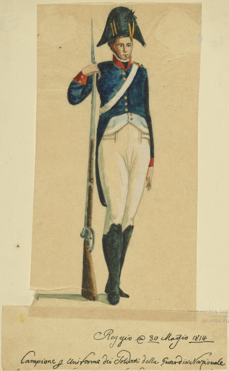 Italy. Modena, 1814-1833