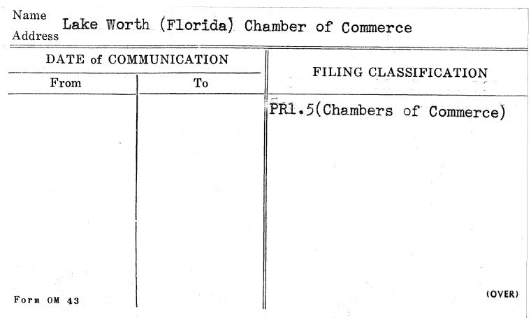 Lake Worth (Florida) Chamber of Commerce