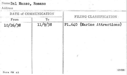 Dal Masso, Romano