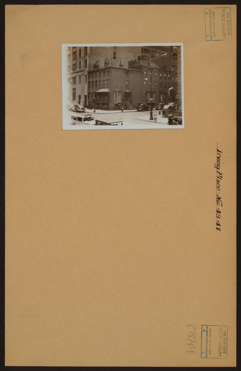 Manhattan: Irving Place - 17th Street (East)