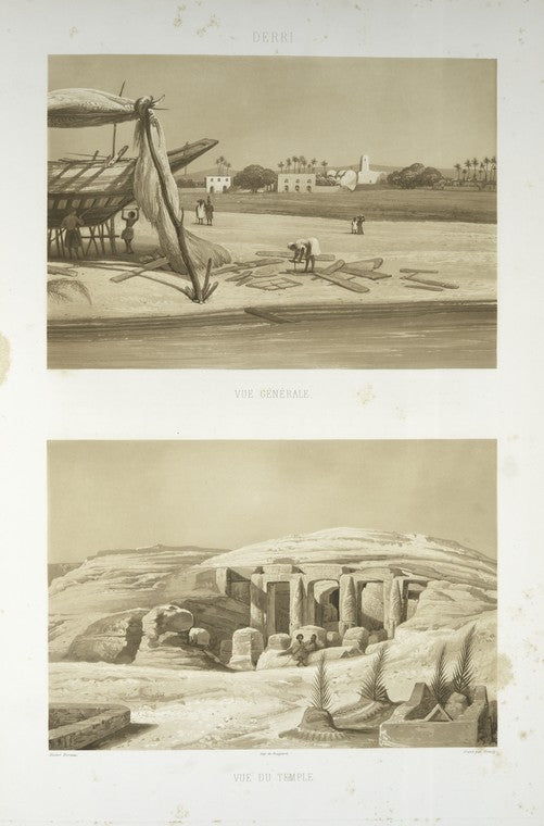 Derri, vue générale; Derri, vue du temple
