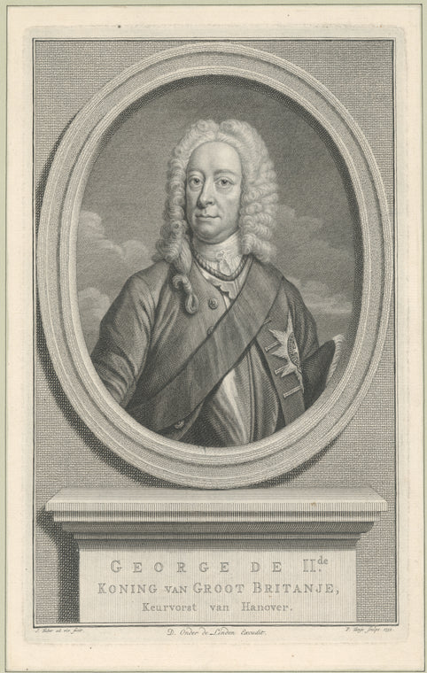 George de IIde. Konig van Groot Britanje, Keurvorst van Hanover.