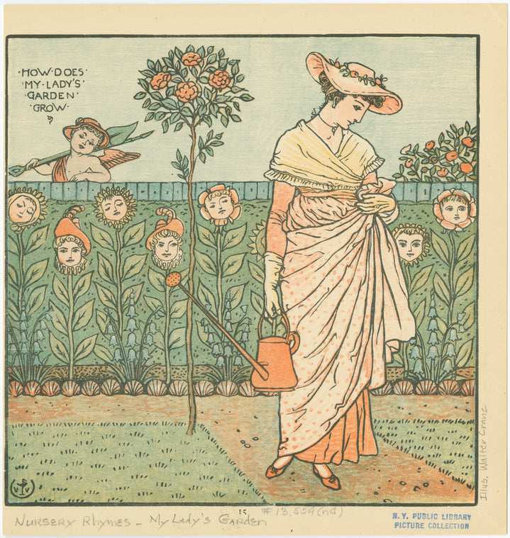 How does my lady's garden grow?