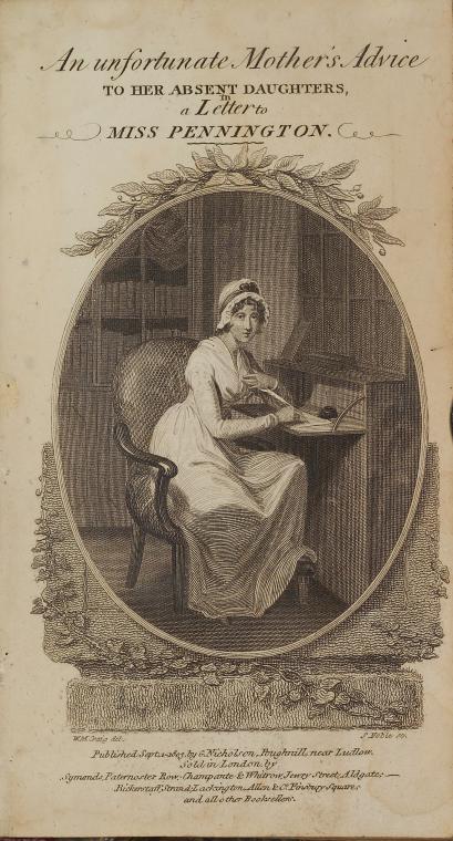 An Unfortunate Mother's Advice to Her Absent Daughters, in a letter to Miss Pennington