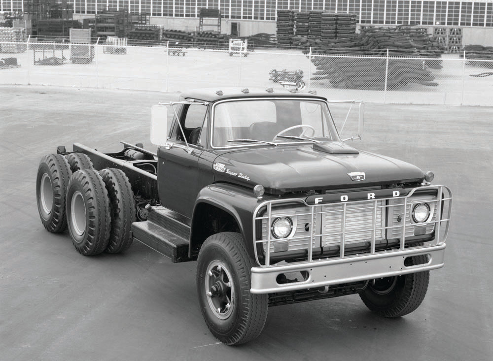 1963 F 950 ENGINE SUPER DUTY TANDEM TRUCK  0401-0409