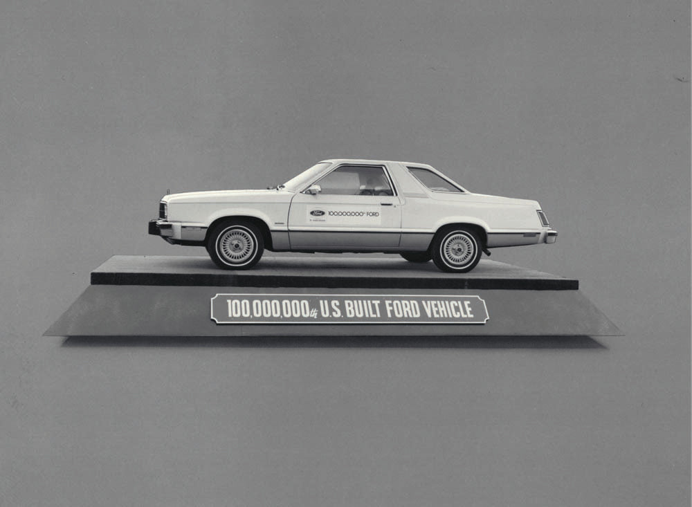 1977 Ford Fairmont Futura 100 millionth U S built  0401-0449