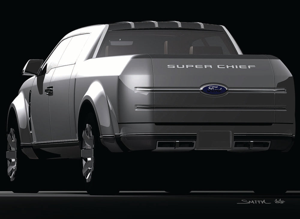 2006 Ford F-250 Super Chief concept truck  0401-0552