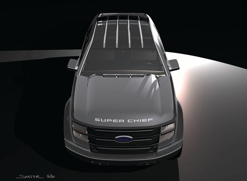 2006 Ford F-250 Super Chief concept truck  0401-0555