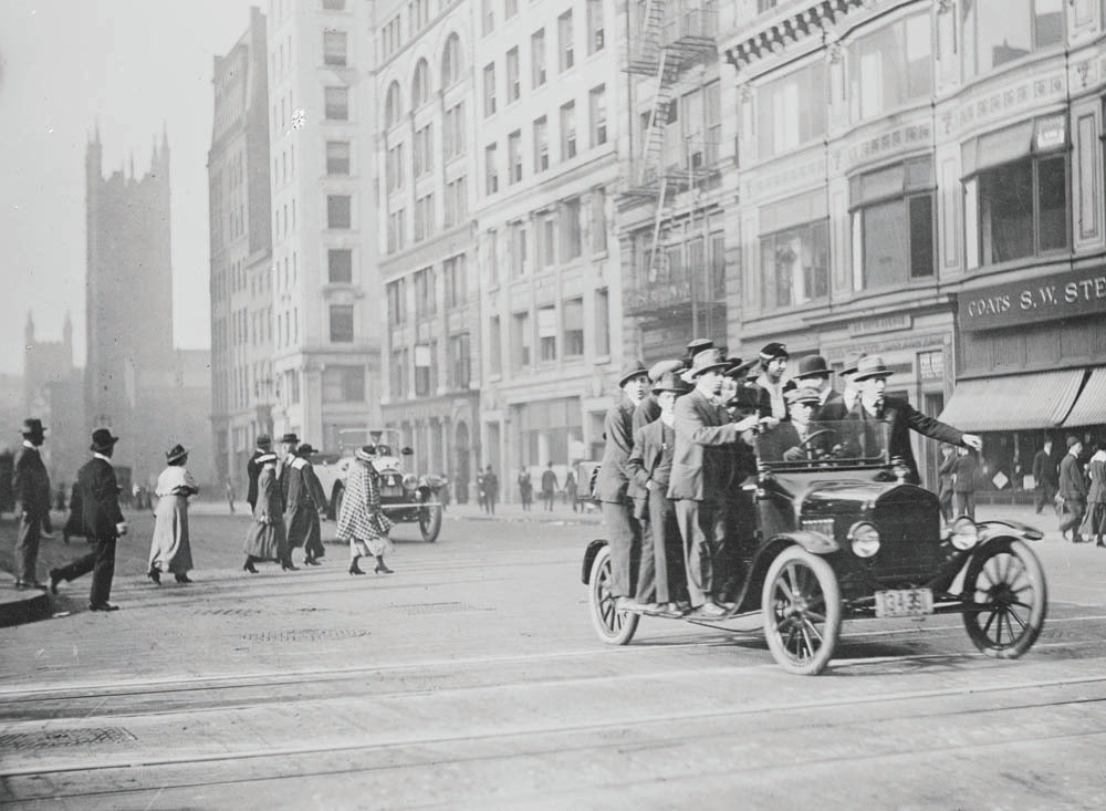 1927 Ford Model T used as Jitney during bus driver  0401-0701