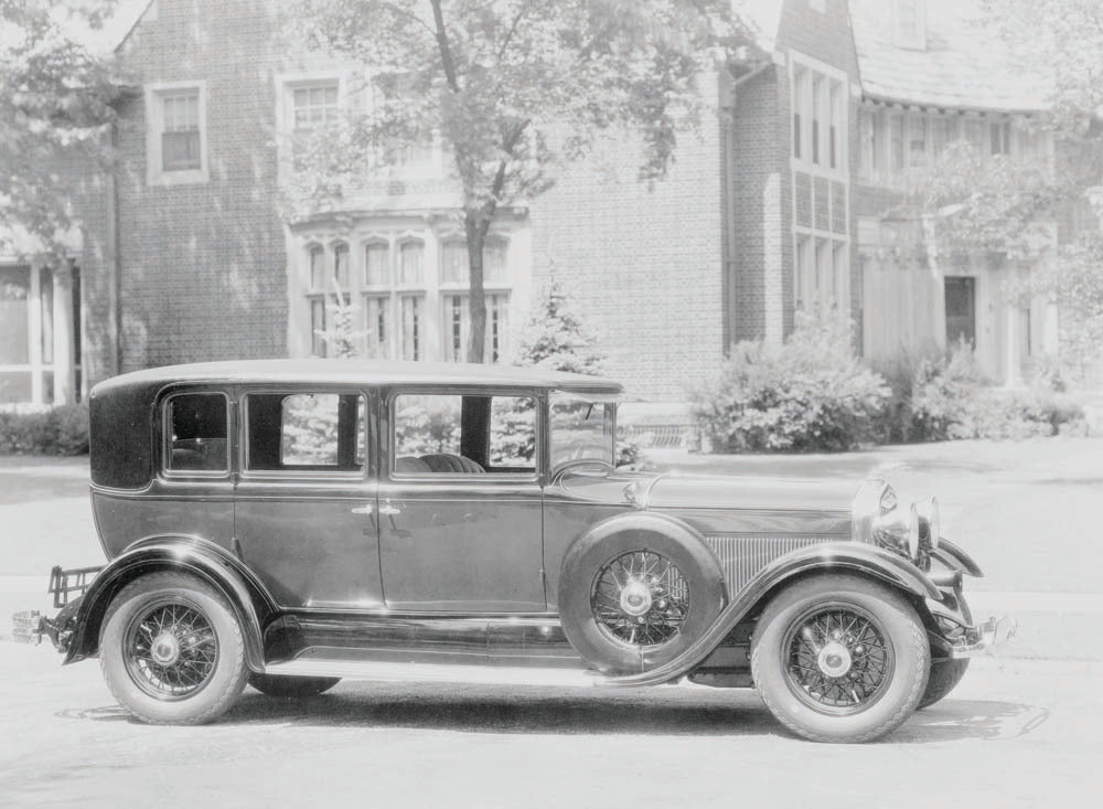 1929 Lincoln four door sedan  0401-0716