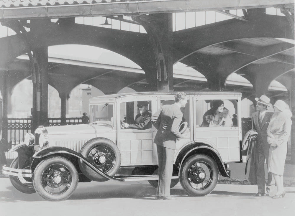 1930 Ford Model A station wagon  0401-0726