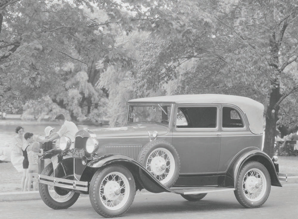 1931 Ford Model A Convertible Sedan  0401-0732
