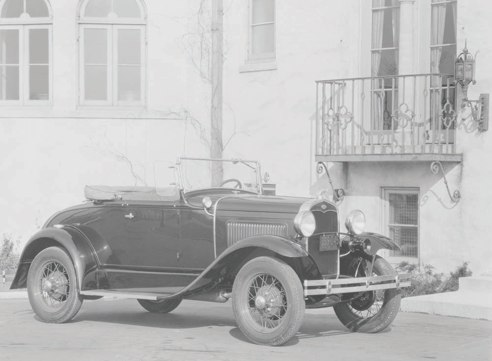 1931 Ford Model A DeLuxe Roadster  0401-0733