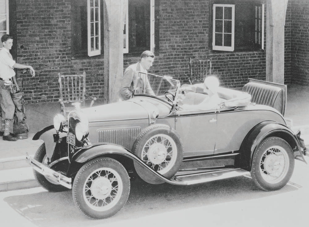 1931 Ford Model A DeLuxe Roadster  0401-0734