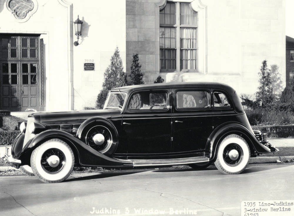 1935 Lincoln Judkins Three Window Berline  0401-0808