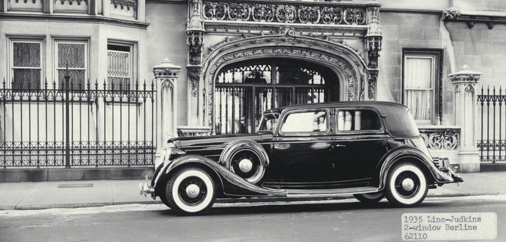 1935 Lincoln Judkins two window Berline  0401-0809