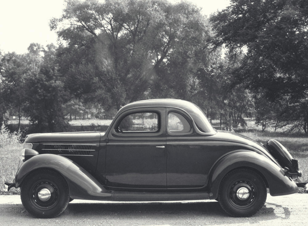 1936 Ford five window coupe  0401-0820