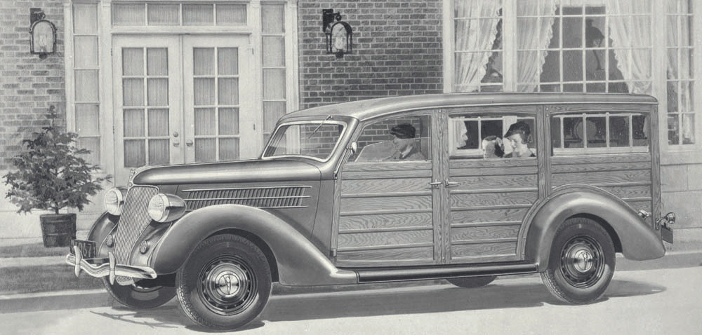 1936 Ford station wagon  0401-0829