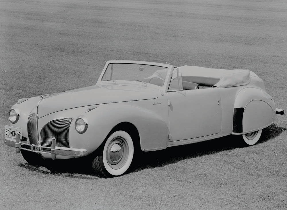 1941 Lincoln Continental Cabriolet  0401-0910