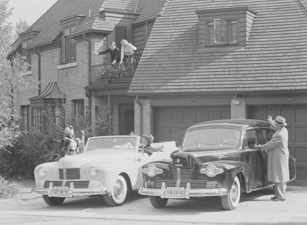 1942 Lincoln Continental Convertible and Custom Se  0401-0955