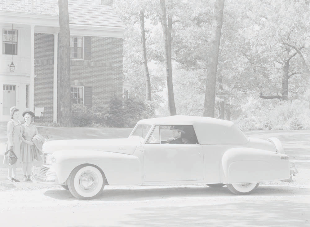 1942 Lincoln Continental Convertible  0401-0956