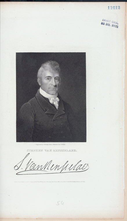 Stephen Van Rensselaer.