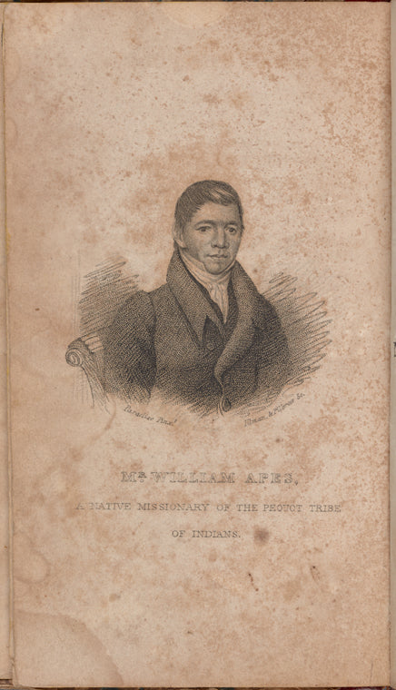Mr. William Apes, a native missionary of the Pequot tribe of Indians