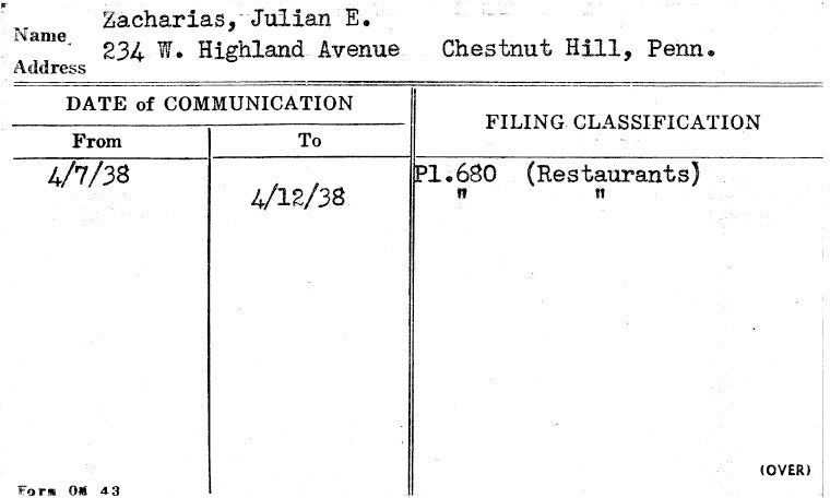 Zacharias, Julian E.