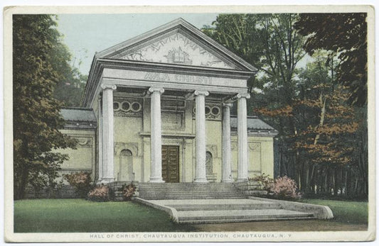 Hall of Christ, Chautauqua Institution, Chautauqua, New York