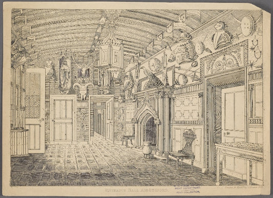 Entrance hall Abbotsford