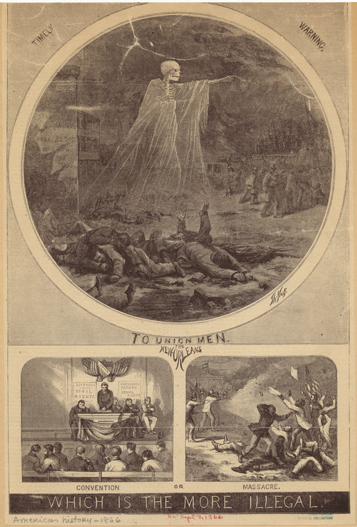 Which is the more illegal : The New-Orleans convention or massacre