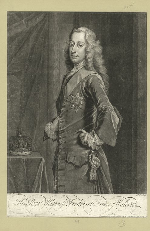 His Royal Highness Frederick Prince of Wales,