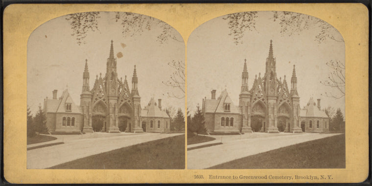 Entrance to Greenwood Cemetery, Brooklyn, N.Y.