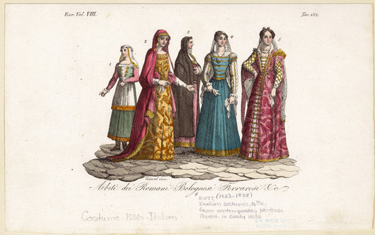 Abiti dei Romani, Bolognesi, Ferraresi &c