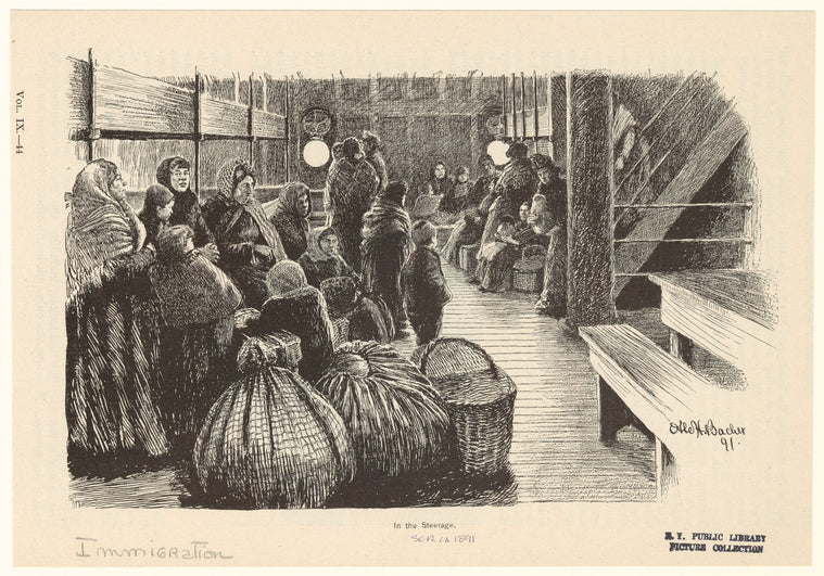 In the steerage