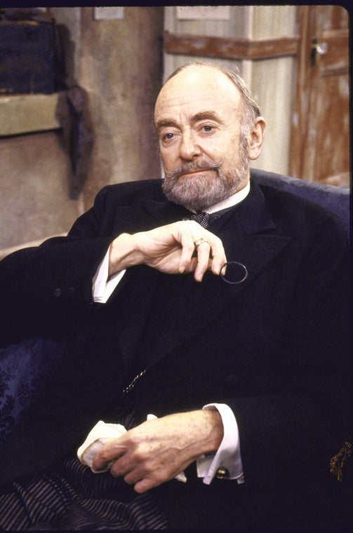 Actor Jerome Kilty in a scene from the Roundabout Theatre's production of the play "The Doctor's Dilemma." (New York)