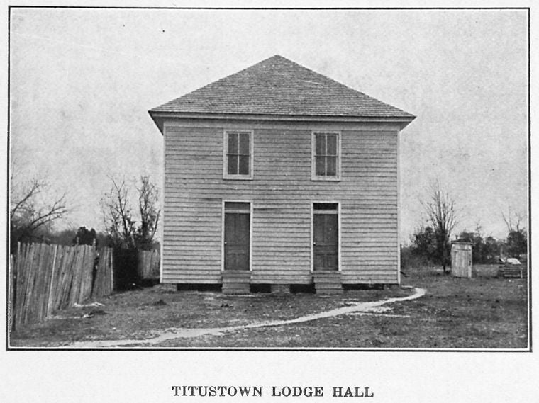 Titustown Lodge Hall.