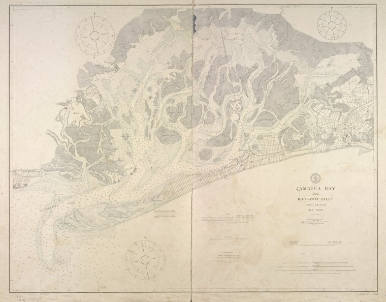 Jamaica Bay and Rockaway Inlet, Long Island, New York.