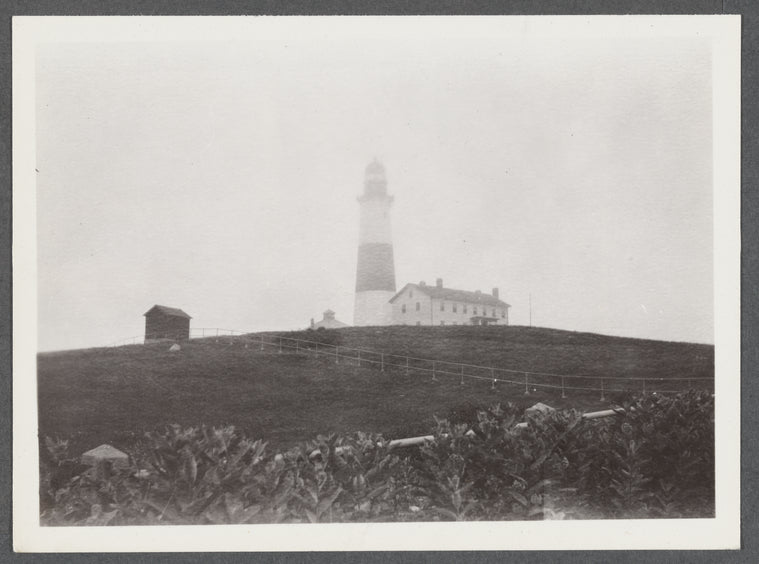 Montauk Lighthouse. Erected 1795. Montauk Point. Montauk, East Hampton