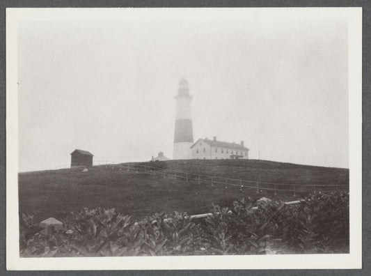 Montauk Lighthouse. Erected 1795. Montauk Point. Montauk, East Hampton