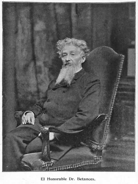 El Honorable Dr. Betances, murio este Noble Filantropo Puerto Rriqueno siendo el Ilustre Delegado del P. R. C. en Paris, Francia
