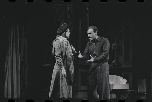Liza Minnelli and Bob Dishy in the stage production Flora, the Red Menace