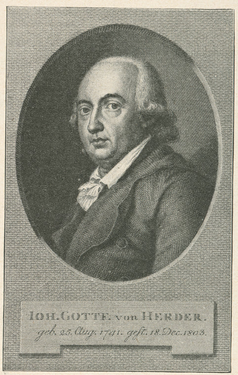 Johann Gottfried Herder.