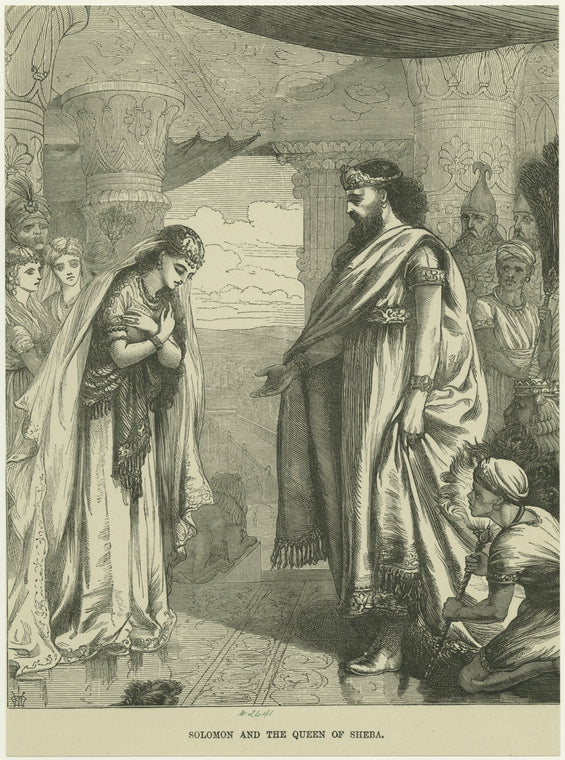 Solomon and the Queen of Sheba.