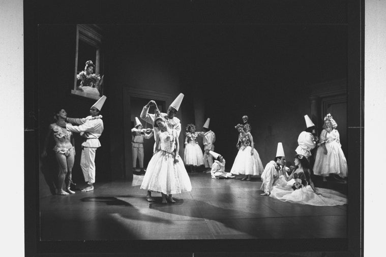 A scene from the NY Shakespeare Festival production of "Miracolo d'Amore".